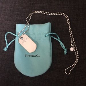 Tiffany & Co. Vintage Dog Tag Necklace
